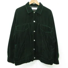 【三重本店】 中古 NEON SIGN | ネオンサイン ベロアジャケット Drop sleeve velvet Jacket N1598 グリーン サイズ：48 【96】のサムネイル