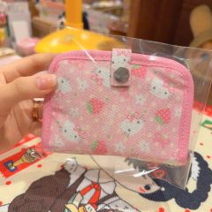激レア！2000年当時物SANRIO Hello Kitty サテン 刺繍 財布 | Mercari