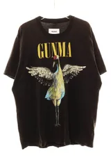 ダブレット doublet × ST COMPANY 23SS GUNMA KARUTA TEE BLACK S エスティー カンパニー 群馬 カルタ Tシャツ 鶴 つる 【ブランド古着ベクトル】【中古】260629のサムネイル