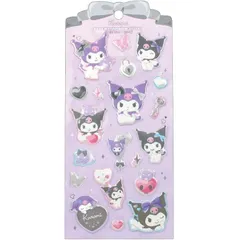 【新品】クロミ パールマシュマロシール スウィートメタル サンリオ ぷっくり 立体 ふにふに シールのサムネイル