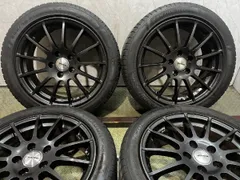 【PIRELLI DRAGON SPORT 225/45R17】夏タイヤ【Weds IRVINE アーヴィン 17インチ 7J5HPCD112+35】バリ溝 audi/S3等　(MTH083)のサムネイル