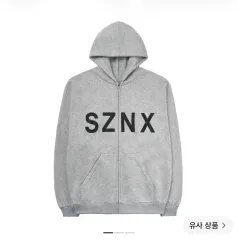 SZNX フード ジップアップ グレー yeezy イージー ジップアップのサムネイル