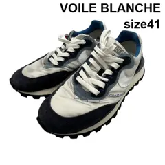 ボイルブランシェ VOILE BLANCHE スニーカー 靴 シューズ QWARK HYPE 白 ブルー 41 約25.5cm～約26cm メンズ 6V744のサムネイル