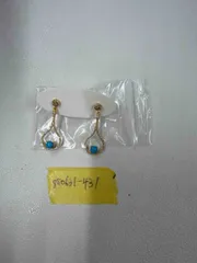 夏 不規則 cui-cui ターコイズ ピアス プチピアスのサムネイル