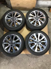 ホンダ 純正アルミホイール 185/55R16 フィット インサイト フリード フィットシャトル グレイス サマータイヤ 2022年 ES32のサムネイル