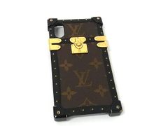 ルイヴィトン アイトランク iPhoneX/XS モノグラムリバース ストラップ