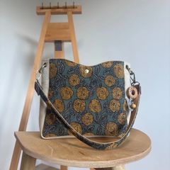 New□ミナペルホネン□ハンドメイド□pitaフォンデュ巾着 - メルカリ