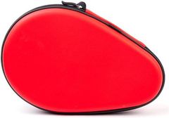CASPER01 탁구 라켓 케이스 보호 지퍼 탁구 커버 가방 방수 방진 EVA 하드 쉘 (매트 레드, 18 cm x 18 cm x 130 cm)