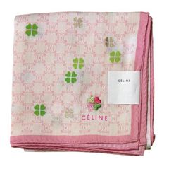新品✨CELINEセリーヌ 大判ハンカチ 廃盤ヴィンテージ さくらんぼ