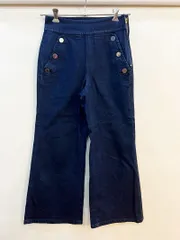B19★超美品 katespade/ケイトスペード 70's デニム バギーパンツ レディース ワイドデニム M程度 カジュアル USED ★のサムネイル