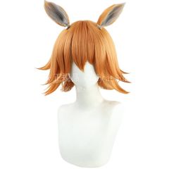 ウマ娘 ルーラーシップ コスプレウィッグ 耳付き - メルカリ