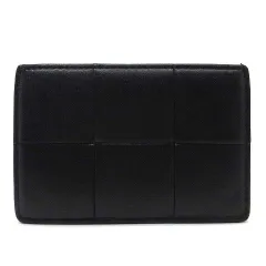 ボッテガヴェネタ BOTTEGA VENETA カセット クレジットカードケース 名刺入れ レザー 651401 ブラック 黒 RFID ☆AA★のサムネイル