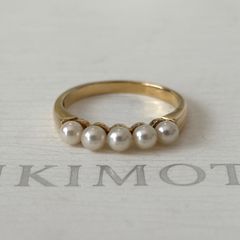 最終価格】ミキモト ベビーパールリング 10号 - メルカリ