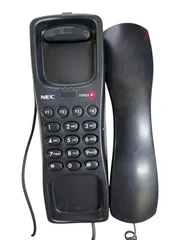 ◇NEC UTR-1W-1(BK) 有線ビジネス電話機 ブラック 卓上電話機 電源確認済のサムネイル