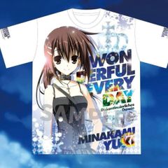 素晴らしき日々 水上由岐 フルグラフィックTシャツ アニメT ケロQ 新品未使用 復刻 素晴らしき日々 由岐 フルグラフィックTシャツ すば