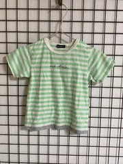 BeBeべべ　キッズ半袖Tシャツ　ボーダー　110サイズのサムネイル