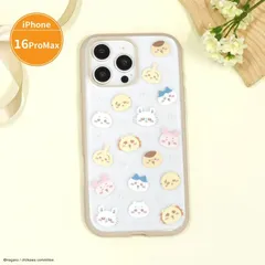 新品未使用 ちいかわ IIIIfit Clear iPhone対応ケース（総柄）iPhone16ProMax対応 管理番号：864A-902のサムネイル