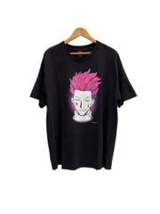 기크스 룰 GEEKS RULE HUNTERHUNTER 히소카 애니메이션 T 블랙 XL T 셔츠 블랙 LL 사이즈 101MT-6481
