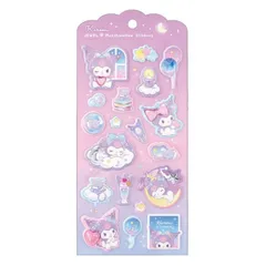 【新品】クロミ サンリオキャラクターズ ジュエルマシュマロステッカーズ スイートドリーム サンリオ ぷっくり 立体 ふにふに シールのサムネイル