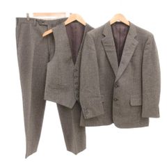 定価15万 Hardy Amies メンズ スーツ セットアップ ブルーグレー