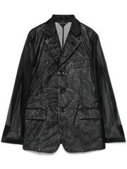 diesel J-Reg devoré シースルー テーラードジャケット 46 - メルカリ