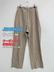 JEANASIS ジーナシス パンツ M ベージュ レディースのサムネイル