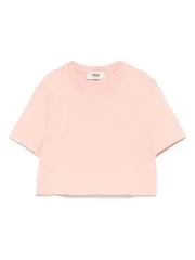 FENDI ロゴ コットン Tシャツ 送料無料のサムネイル