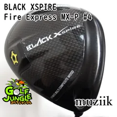 【中古】ドライバー ムジーク BLACK XSPIRE Fire Express MX-P #4 R 10.5 ドライバー 地クラブ カスタム カーボンシャフト おすすめ メンズ 右[4204]のサムネイル