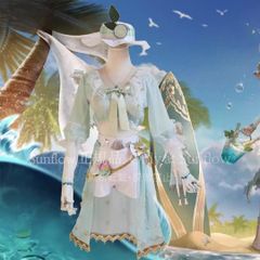 第五人格 バーメイド シーソルトモクテル コスプレ ウィッグ付き