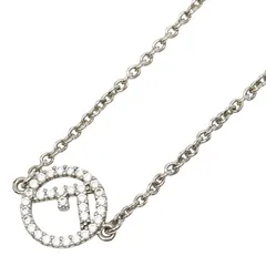 フェンディ エフイズ ロゴ チェーン ネックレス シルバー メタル キュービック・ジルコニア レディース FENDI【1-0267484】のサムネイル