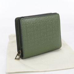 LOEWE ロエベ リピートアナグラム 二つ折り財布 カーフ【中古】 レディースのサムネイル