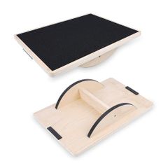 [COM4SPORT] 스테퍼 발걸음 건강기구 조용한 신형 천연 목제 발판 실내 운동 다리를 단련하는기구 미끄럼 방지 설계 연령 불문하고 남녀 겸용 pms
