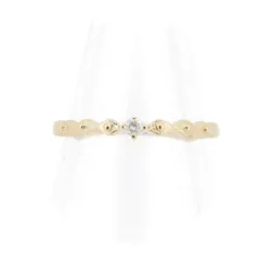 AHKAH アーカー ダイヤモンド リング 指輪 6号 0.03ct K18YG(18金 イエローゴールド) 質屋出品のサムネイル