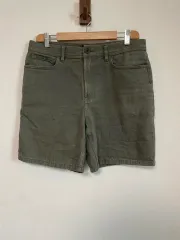 A P C オリーブ デニム ハーフパンツ M 32 サイズのサムネイル