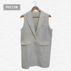 PICCIN ピッチン「セットアップ可能」バックリボンジレ オフホワイト Mサイズ 〇□のサムネイル