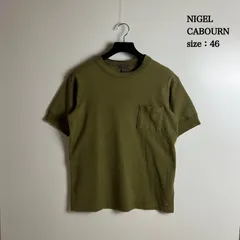 NIGEL CABOURN cotton rib Tee 46 M 8040-00-21000 ナイジェルケーボン リブTシャツ ポケット ポケT コットン 人気 定番 美品 アメカジのサムネイル