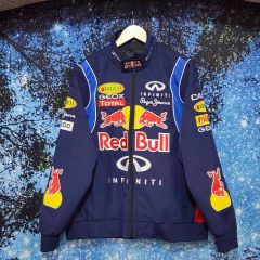 Red Bull ナイロンジャケット 刺繍ロゴ Mサイズ - メルカリ