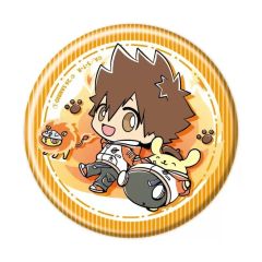 [중고] 배지 핀즈 사와다 츠나요시 × 폼 폼 푸딩 [가정 교사 히트맨 REBORN! × 산리오 캐릭터즈 캔 배지 07. 콜라보레이션 일러스트]