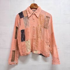 未使用の様子 YOSHIKI HISINUMA シャツ ブラウス プリーツ 加工 YOSHIKI HISHINUMA】マルチカラーブラウス プリーツ シワ加工 - メルカリ