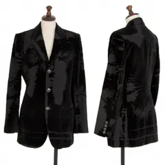 ジャンポールゴルチエ ファムJean Paul GAULTIER FEMME フロッキー3Bジャケット チャコール黒40のサムネイル