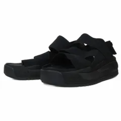ワイスリー Y-3 ヨウジヤマモト RIVALRY SANDAL ライバルリー プラットフォーム サンダル ストラップ ロゴ US9.5 黒 ブラックのサムネイル