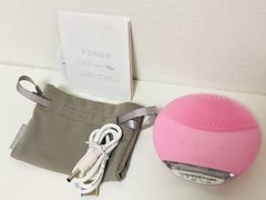 FOREO LUNA 3 洗顔ブラシ 水色 USB充電ケーブル、巾着付き - メルカリ
