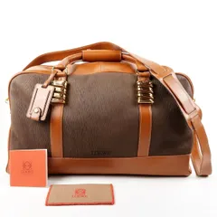 【美品】LOEWE ロエベ ベラスケス 2WAYショルダー ボストン ハンドバッグ レザー ブランド鞄 旅行鞄【UT62】のサムネイル
