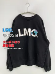 LMC. エルエムシー スウェット M ブラック 前面プリント バックプリント ブランドロゴ 長袖 メンズのサムネイル