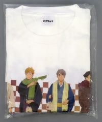 ハイキュー 宮侑 ロングTシャツ 缶バッジ 限定 原作絵 XL - メルカリ