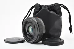 ★美品★ パナソニック Panasonic LUMIX G 20mm F1.7 II ASPH. H-H020A ブラック ARYM6454 #0のサムネイル