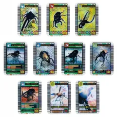【中古】キーホルダー 全10種セット 「甲虫王者ムシキング ミニチュアカードアクリル4」のサムネイル