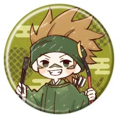 [중고] 배지 빈즈 원숭이 비사스케 [학원 BASARA 캔 배지 28. 히나 축제 ver.(그래프 아트 일러스트)]