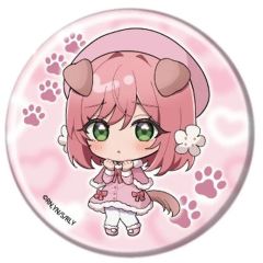 [중고] 배지·빈즈 하나조노 하카리 [너를 대대대 대 좋아하는 100명의 그녀 트레이딩 캔 배지 09. 미니 캐릭터 일러스트]
