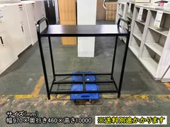 【中古】【一部地域送料無料】Five Plan（ファイブプラン）　水槽台　スチール　ブラック　棚　F-NA-885-0702Aのサムネイル